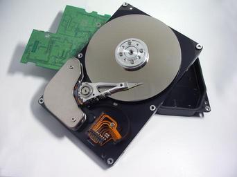 pevný disk v počítači