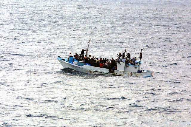 Uprchlíci na člunu