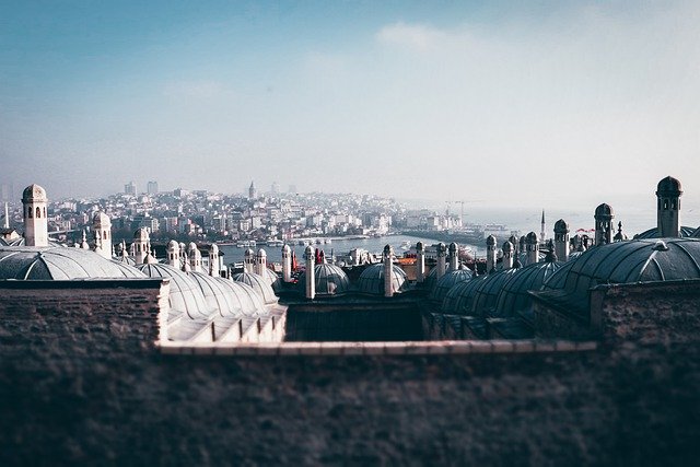 Pohled na Istanbul